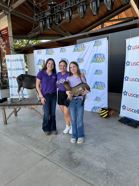Iowa Lavender Dairy Goats featured on Hello Iowa TV Show
