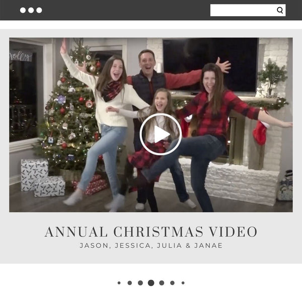 Iowa Lavender Family Christmas Video