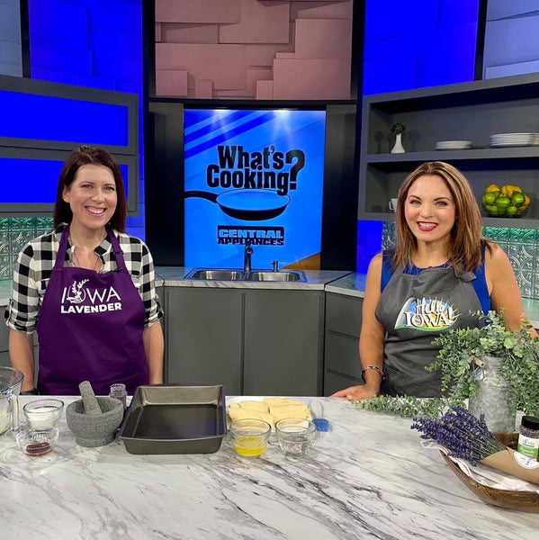 'What's Cooking' with Lavender on Hello Iowa WHO-TV