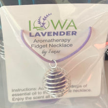 Load image into Gallery viewer, Aromatherapy Fidget Necklace by Janae
